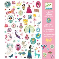 Djeco 1000 Stickers Sweet Pour Fille