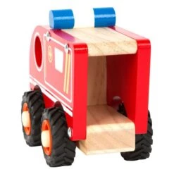 Small Foot Ambulance Véhicule En Bois -Djeco Magasin ambulance vehicule en bois 4