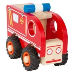 Small Foot Ambulance Véhicule En Bois -Djeco Magasin ambulance vehicule en bois 5