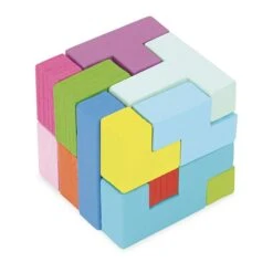 Vilac Astublok Casse Tête En Bois Pour Enfant -Djeco Magasin astublok casse tete en bois pour enfant 2
