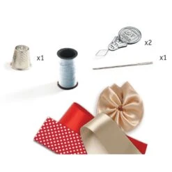 Djeco Atelier De Couture Flamenco - Cartes à Frou-frous -Djeco Magasin atelier de couture flamenco 2