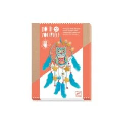 Djeco Attrape Rêves - Golden Chouette - Do It Yourself -Djeco Magasin attrape reves golden chouette do it yourself 2