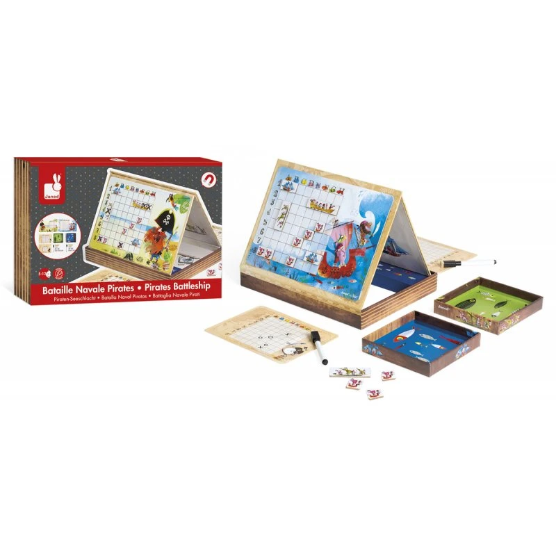 Janod Bataille Navale Pirates 6 Janod Bataille Navale Pirates – Image 6