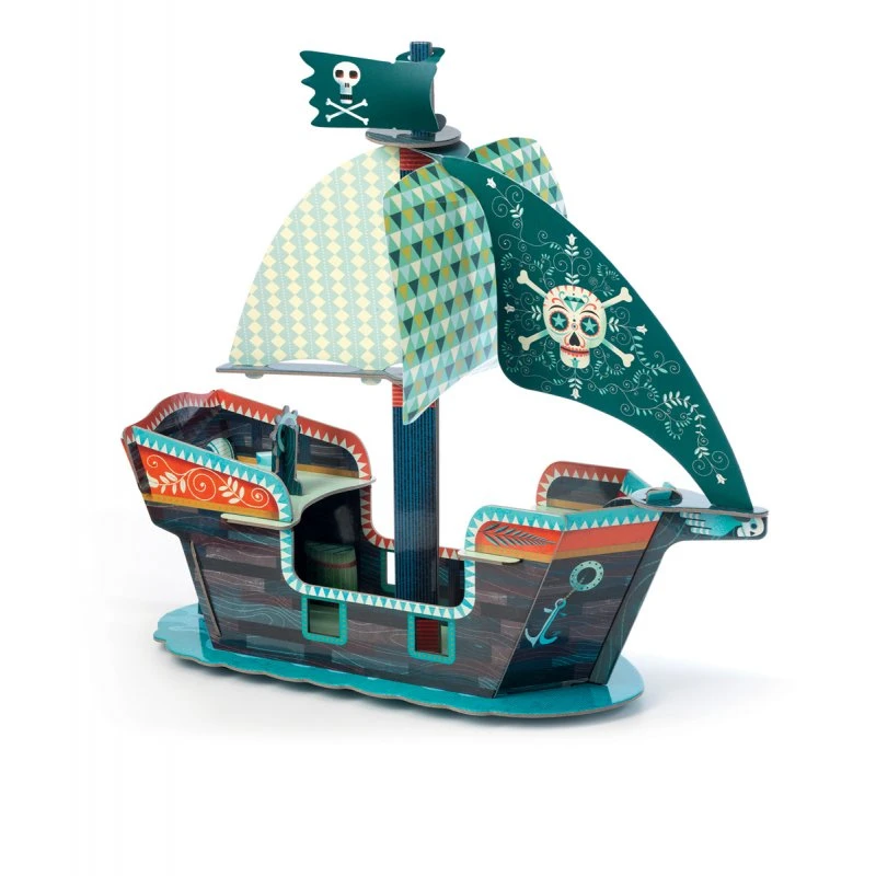 Djeco Bateau Pirate Pop To Play 1 Djeco Bateau Pirate Pop To Play