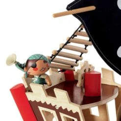 Ze Pirat Boat - Bateau Pirate Djeco En Bois -Djeco Magasin bateau pirates arty toys 4