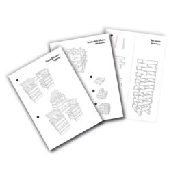 Vilac Batibloc Classic 200 Planchettes En Bois Massif -Djeco Magasin batibloc classic 200 planchettes en bois massif 2