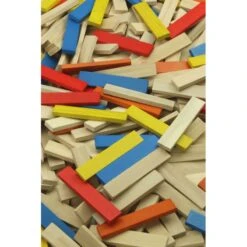 Vilac Batibloc Color 100 Planchettes En Bois Colorées -Djeco Magasin batibloc color 100 planchettes en bois colorees 2