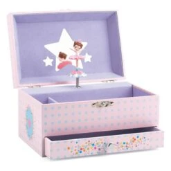Djeco Boîte à Bijoux Musicale Mélodie De La Ballerine