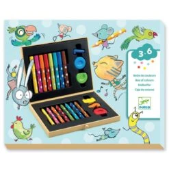 Djeco Boîte De Couleurs Pour Les Petits