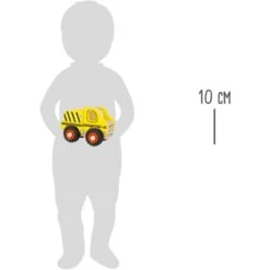 Small Foot Camion De Chantier En Bois -Djeco Magasin camion de chantier en bois 6