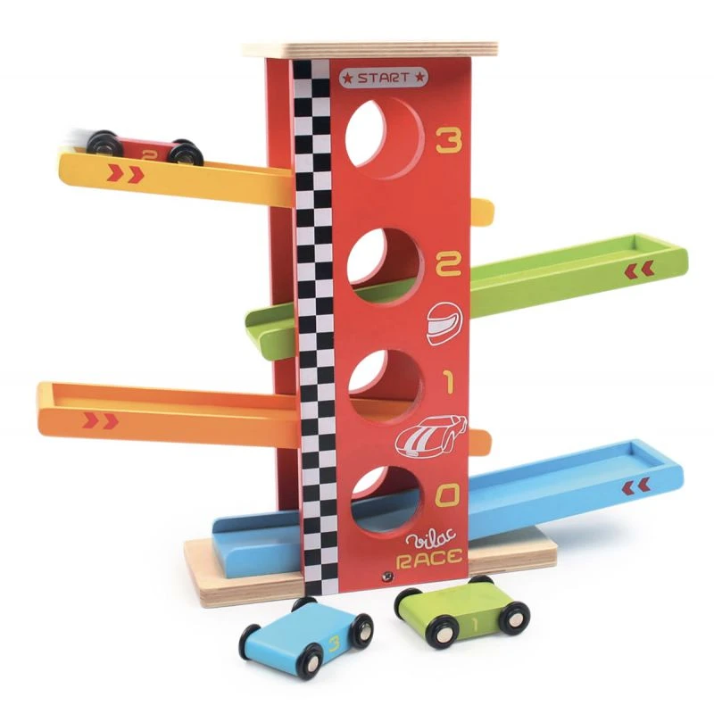 Vilac Cascade De Voitures Racing 1 Vilac Cascade De Voitures Racing