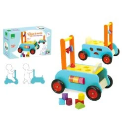 Vilac Chariot De Marche 3 En 1 9 Vilac Chariot De Marche 3 En 1 -Djeco Magasin chariot de marche 3 en 1 4