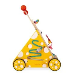 Chariot De Marche Multi Activités Avec Frein Chat - Janod -Djeco Magasin chariot multi activites chat 3