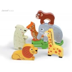 Janod Chunky Puzzle Zoo -Djeco Magasin chunky puzzle zoo 4