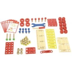 Vilac Coffret De Construction Batibloc -Djeco Magasin coffret de construction batibloc 2