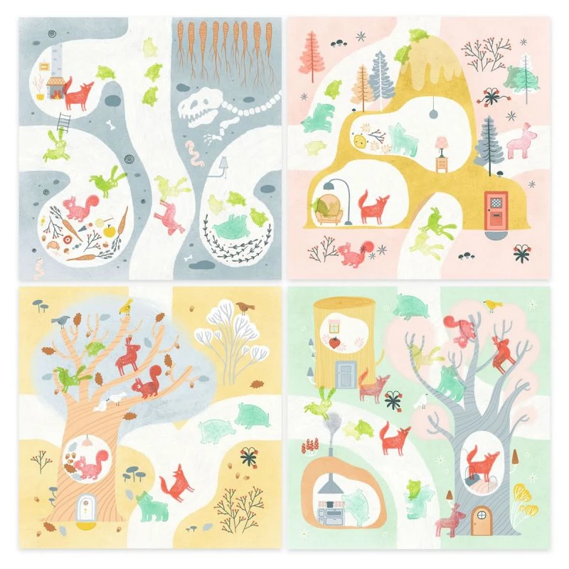 Djeco Coffret De Tampons - En Visite 4 Djeco Coffret De Tampons - En Visite – Image 4