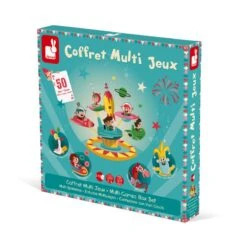 Djeco Magasin -Djeco Magasin coffret multi jeux carrousel 1