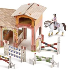 Papo Coffret Poney-club -Djeco Magasin coffret poney club 3