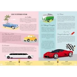 Construis La Voiture 3D + Histoire De L'automobile - Livre + Maquette -Djeco Magasin construis la voiture 3d livre maquette 4