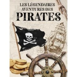Construis Le Bateau Pirate En 3D - Livre Et Maquette -Djeco Magasin construis le bateau des pirates en 3d livre et maquette 2