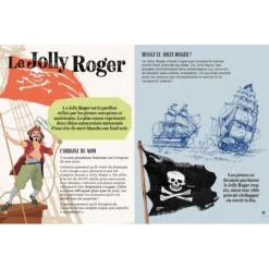 Construis Le Bateau Pirate En 3D - Livre Et Maquette -Djeco Magasin construis le bateau des pirates en 3d livre et maquette 3