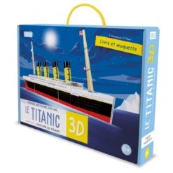 Construis Le Titanic 3D - Livre + Maquette