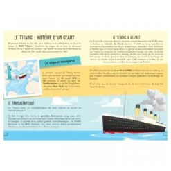 Construis Le Titanic 3D - Livre + Maquette -Djeco Magasin construis le titanic 3d livre maquette 5
