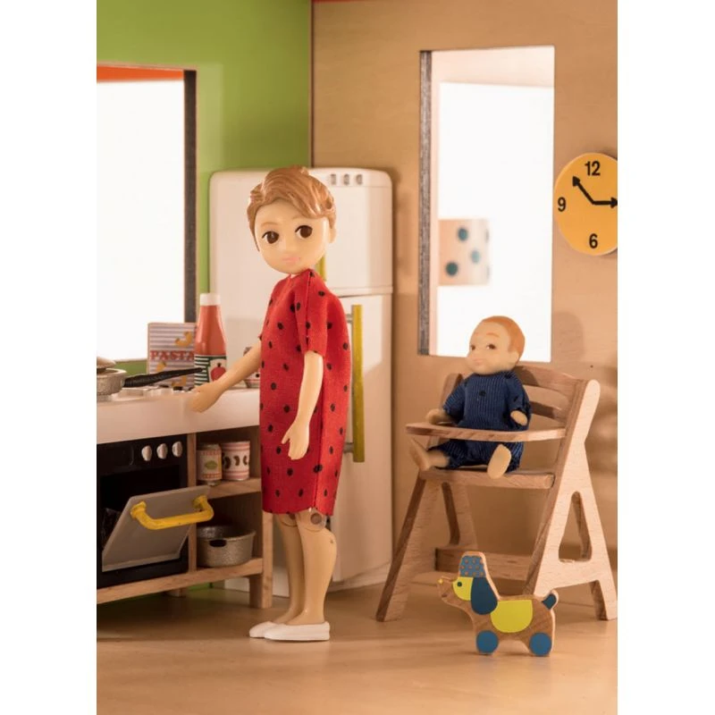 Cubic House - Maison De Poupées Djeco 4 Cubic House - Maison De Poupées Djeco – Image 4