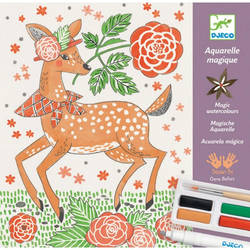 Djeco Aquarelle Magique Dandy Des Bois 1 Djeco Aquarelle Magique Dandy Des Bois