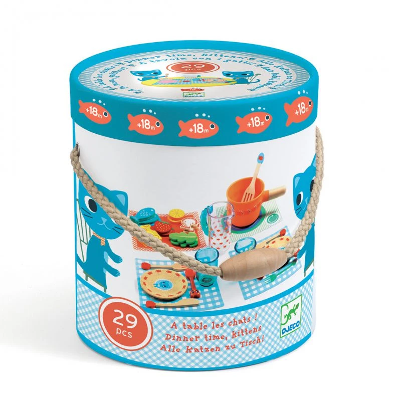 Djeco Dînette A Table Les Chats ! 18 Mois 2 Djeco Dînette A Table Les Chats ! 18 Mois – Image 2