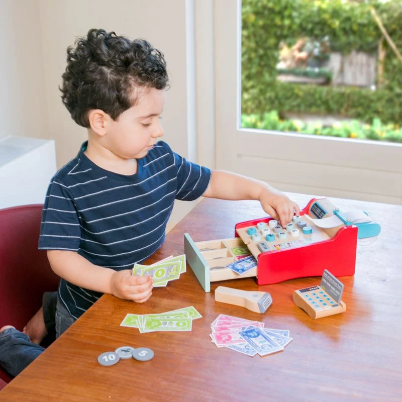 Caisse Enregistreuse Jouet En Bois 4 Caisse Enregistreuse Jouet En Bois – Image 4