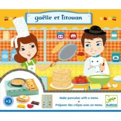 Djeco Dînette Atelier De Crêpes - Gaëlle Et Titouan -Djeco Magasin dinette crepes gaelle et titouan 3
