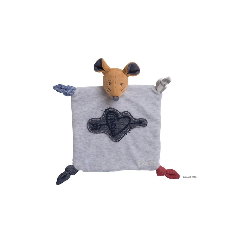 Kaloo Doudou Souris Coeur Tendre 1 Kaloo Doudou Souris Coeur Tendre