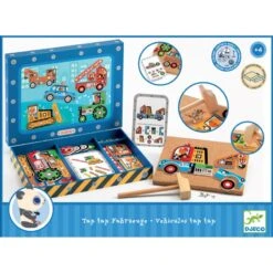 Formes à Clouer Tap Tap Véhicules - Djeco -Djeco Magasin formes a clouer tap tap vehicules djeco 2