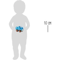 Small Foot Fourgon De Police En Bois -Djeco Magasin fourgon de police en bois 5