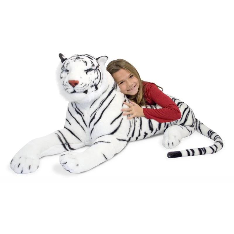 Grande Peluche Tigre Blanc 170 Cm 1 Grande Peluche Tigre Blanc 170 Cm