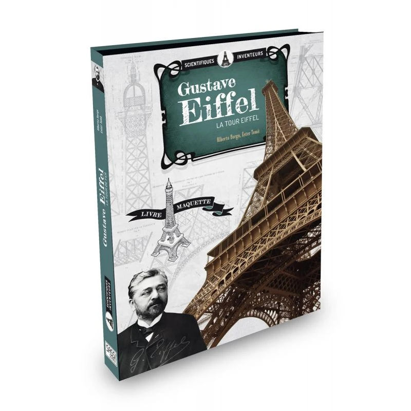 Gustave Eiffel - La Tour Eiffel - Livre + Maquette 1 Gustave Eiffel - La Tour Eiffel - Livre + Maquette