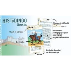 Histodingo : Moyen-Âge 15 Histodingo : Moyen-Âge -Djeco Magasin histodingo moyen age 3