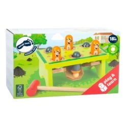 Small Foot Jeu à Cogner "Chasse à La Taupe" -Djeco Magasin jeu a cogner chasse a la taupe 4