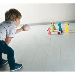 Lilliputiens Jeu De Quilles Jungle -Djeco Magasin jeu de quilles jungle 2