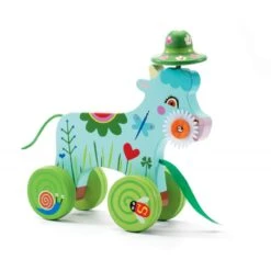Djeco Jouet à Tirer En Bois Smily