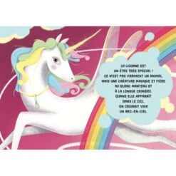 La Licorne - Livre Et Puzzle 100 Pièces -Djeco Magasin la licorne livre et puzzle 100 pieces 2