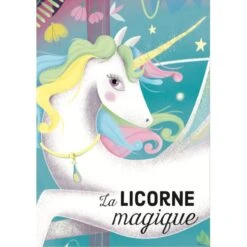 La Licorne - Livre Et Puzzle 100 Pièces -Djeco Magasin la licorne livre et puzzle 100 pieces 4