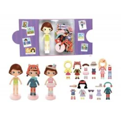 Vilac Le Dressing De Chloé - Jeu Magnétique -Djeco Magasin le dressing de chloe 3