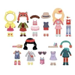 Vilac Le Dressing De Chloé - Jeu Magnétique -Djeco Magasin le dressing de chloe 8