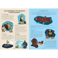 Le Sous-marin 3D - Livre + Maquette -Djeco Magasin le sous marin 3d livre maquette 4