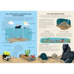 Le Sous-marin 3D - Livre + Maquette -Djeco Magasin le sous marin 3d livre maquette 5