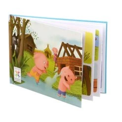 Les Trois Petits Cochons Casse-tête -Djeco Magasin les trois petits cochons casse tete 6