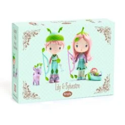 Djeco Lily & Sylvestre - Figurines Tinyly -Djeco Magasin lily sylvestre figurines tinyly 2