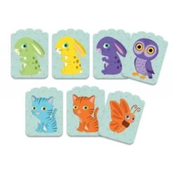 Djeco Little Match - Jeu De Cartes Des Tout-petits -Djeco Magasin little match jeu de cartes des tout petits 2